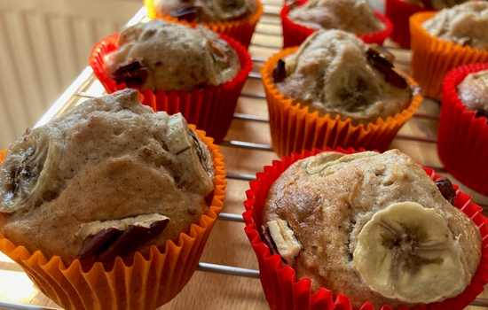 Gluten Free Banana Muffins