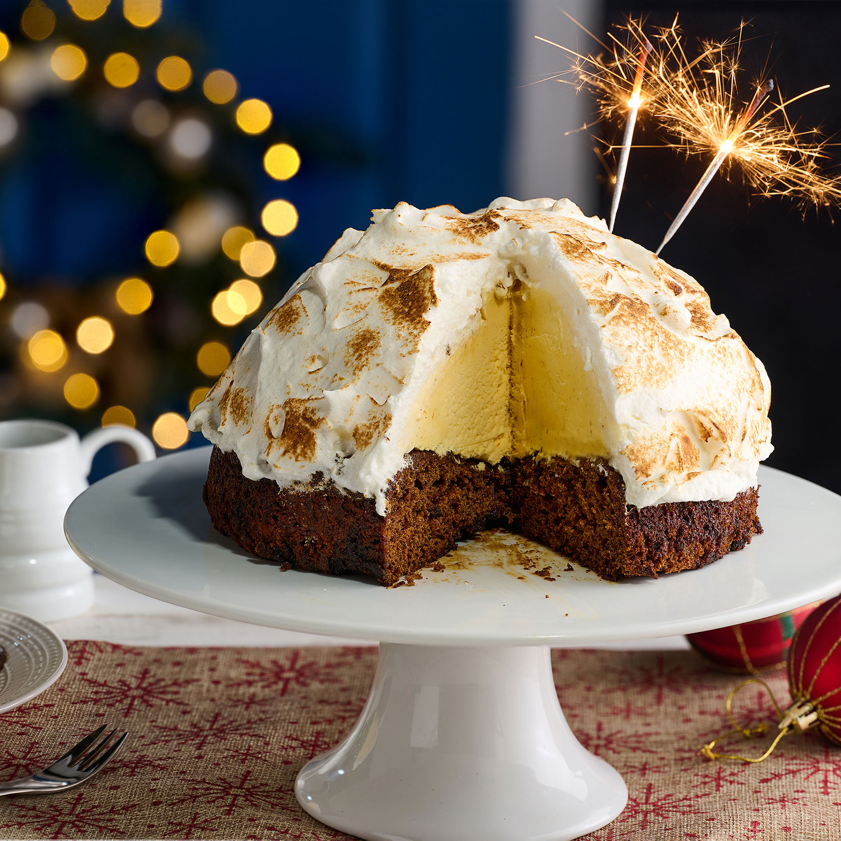 Sticky Toffee Pudding Baked Alaska